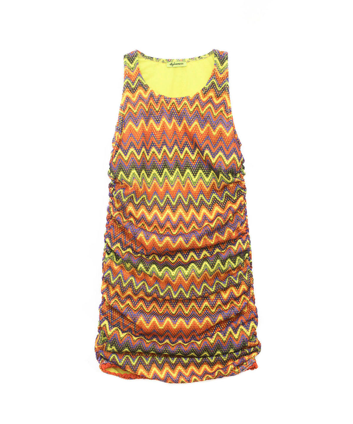 4GIVENESS Copricostume Abito Fantasia Multicolor per Bambine