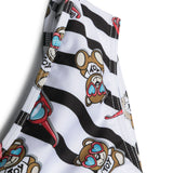 Moschino Kids Costume Bikini Bianco/Nero con Teddy Bear per Bambine (dettaglio)