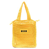MSGM Kids Borsa a Spalla Gialla Florence Kids  (fronte)