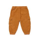 Diesel Kids Pantaloni Beige con Tasconi per Neonati (retreo)