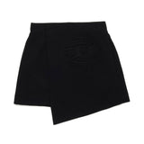Diesel Kids Gonna a Portafoglio Nera con Logo per Bambine
