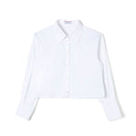 Pinko Kids Camicia Bianca Crop per Bambine