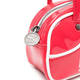 Puma Kids Borsa 1976 Rosso Lucido e Bianco per Bambine