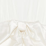 Pinko Kids Abito Panna con Maxi Fiocco per Bambine