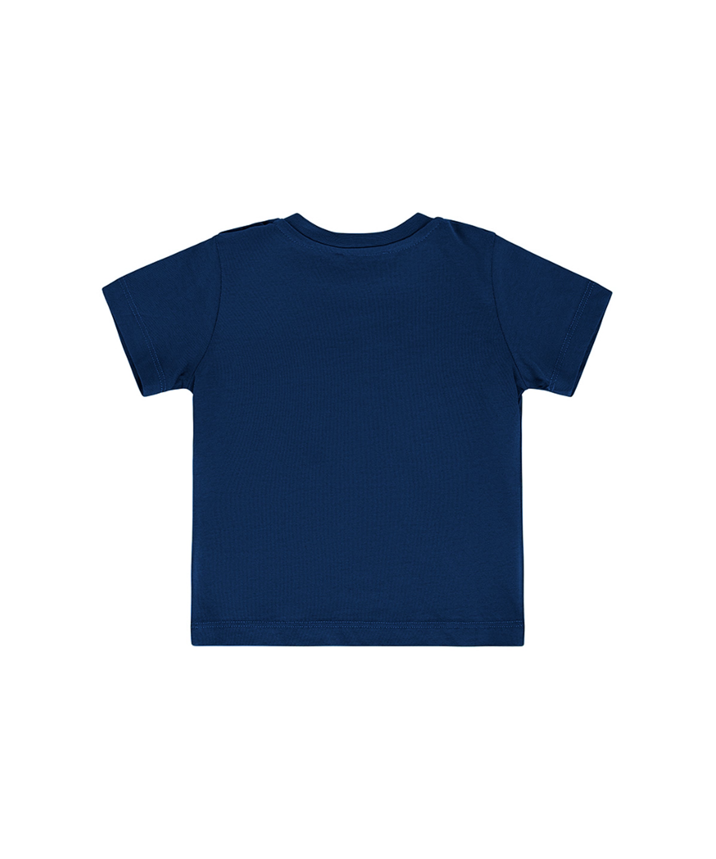 Cesare Paciotti T-shirt Blu con Logo per Neonati