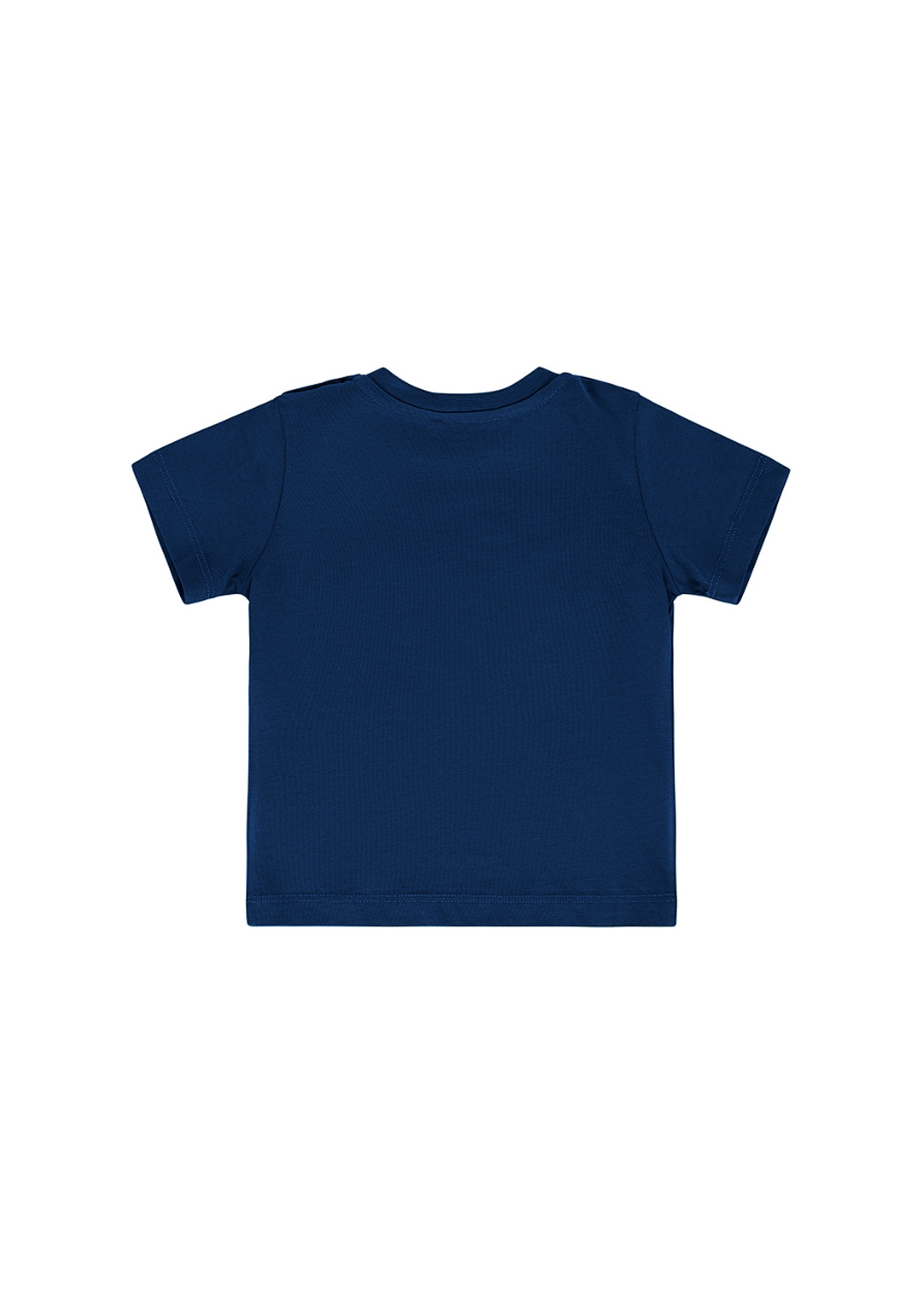 Cesare Paciotti T-shirt Blu con Logo per Neonati