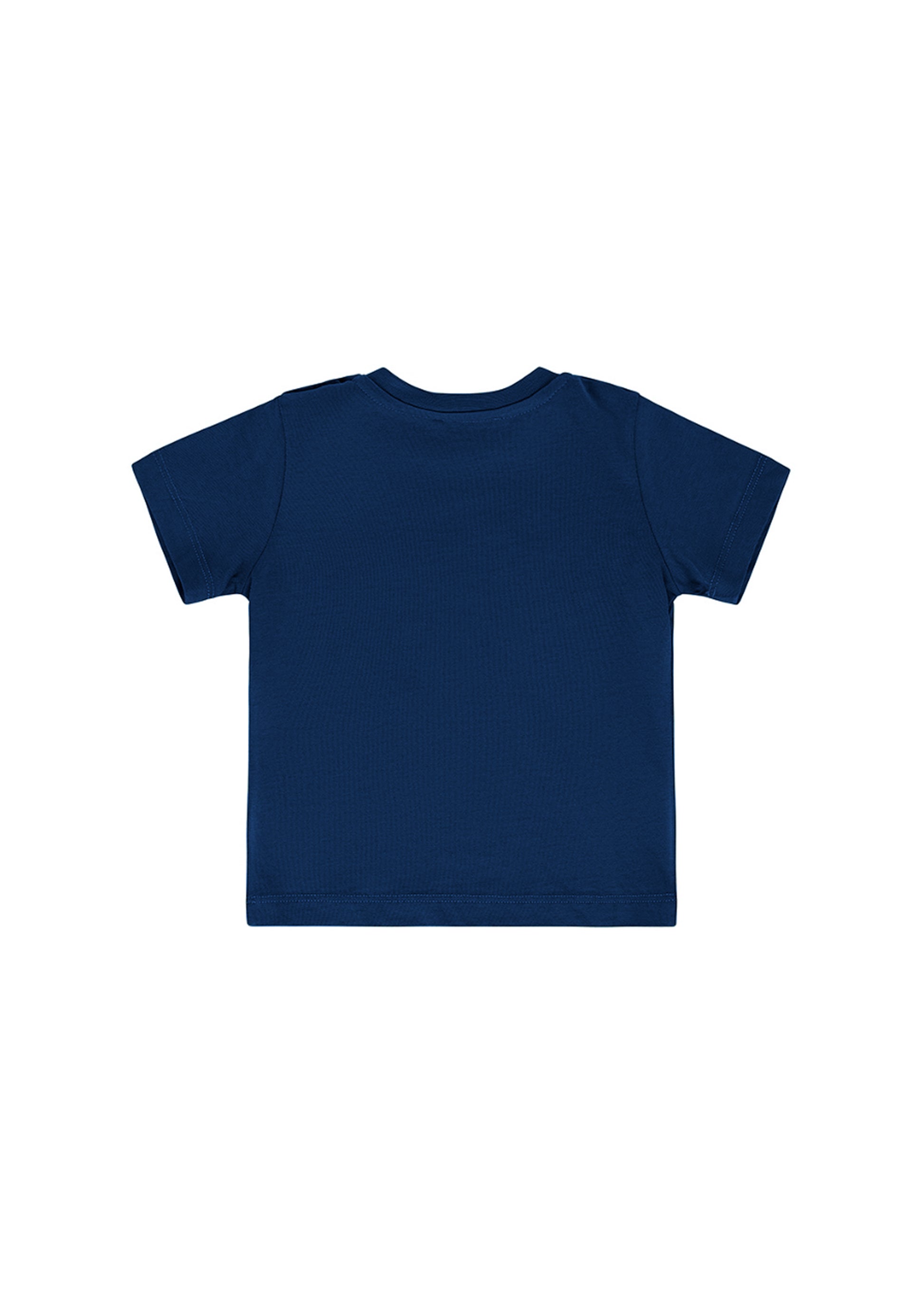 Cesare Paciotti T-shirt Blu con Logo per Neonati