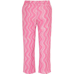 Pinko Kids Pantaloni Rosa Effetto Moiré