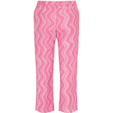 Pinko Kids Pantaloni Rosa Effetto Moiré