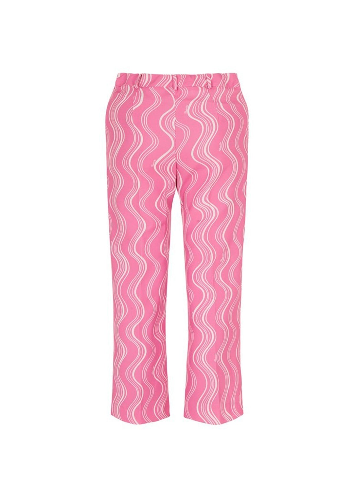 Pinko Kids Pantaloni Rosa Effetto Moiré