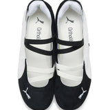 Puma Kids Ballerina Speedcat Nero e Bianco per Bambine