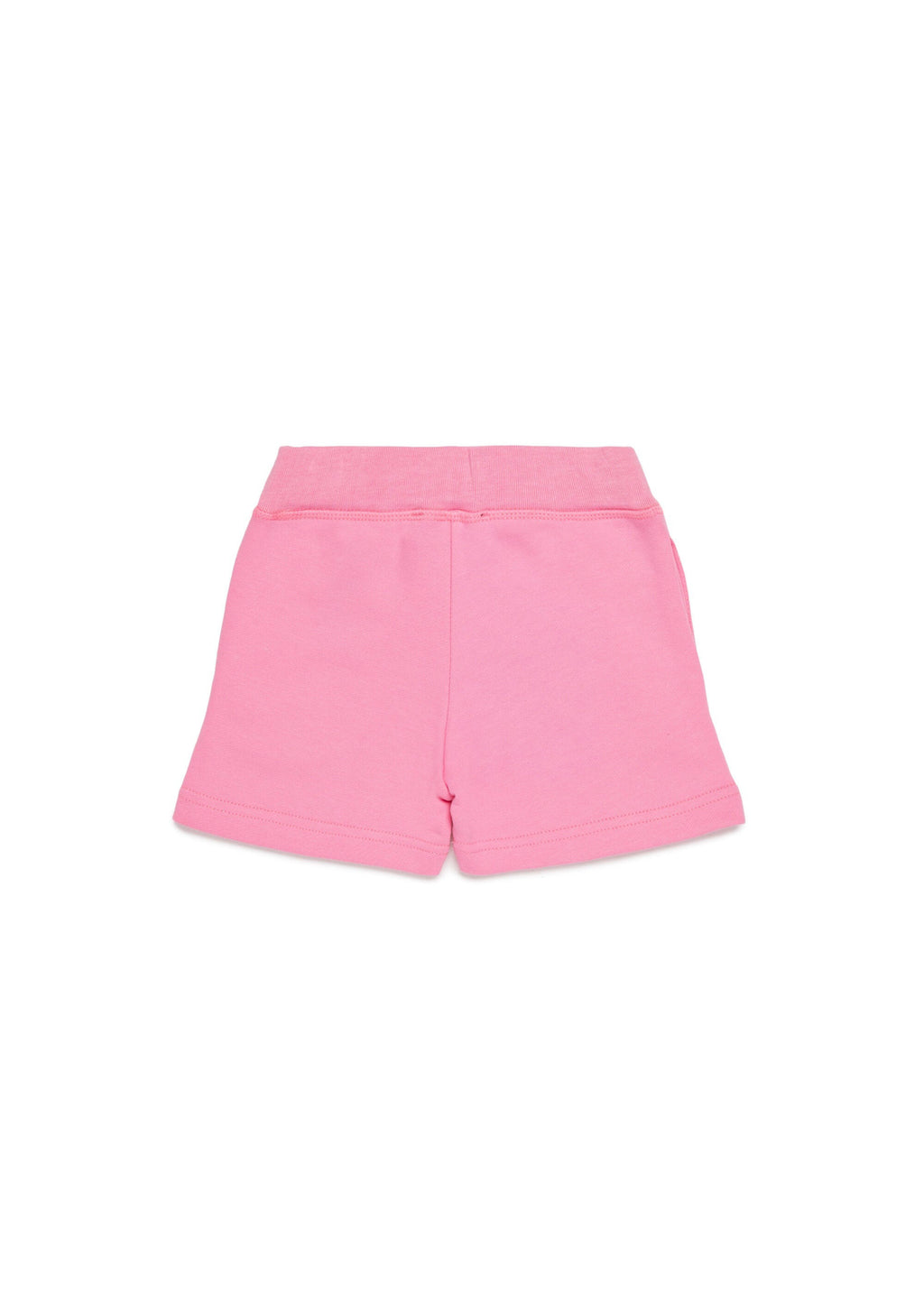 Dsquared2 Kids Short Rosa in Felpa con Logo per Neonate