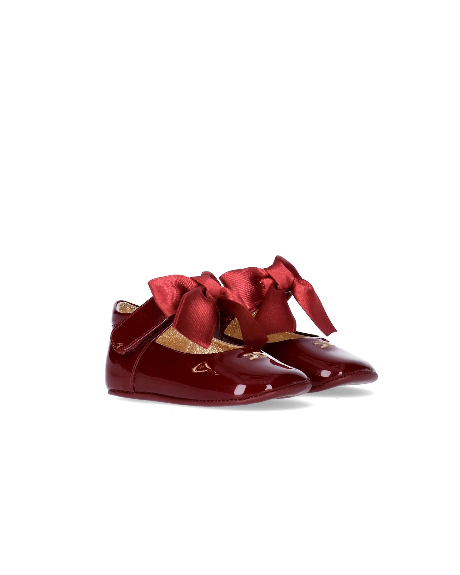 Elisabetta Franchi La Mia Bambina Ballerina Cherry con Fiocco per Neonate