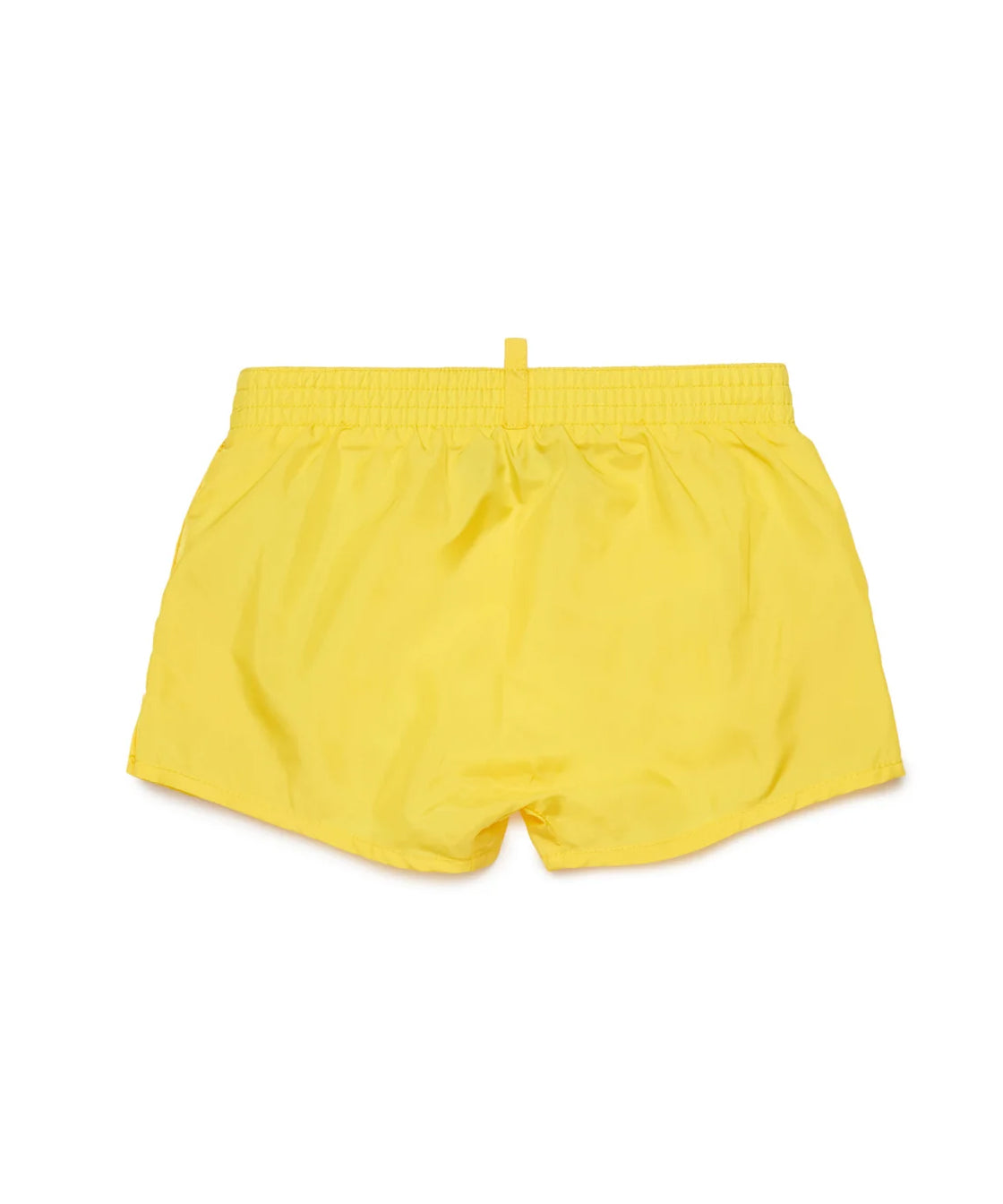 Dsquared2 Kids Costume Giallo con Stampa Logo per Neonati