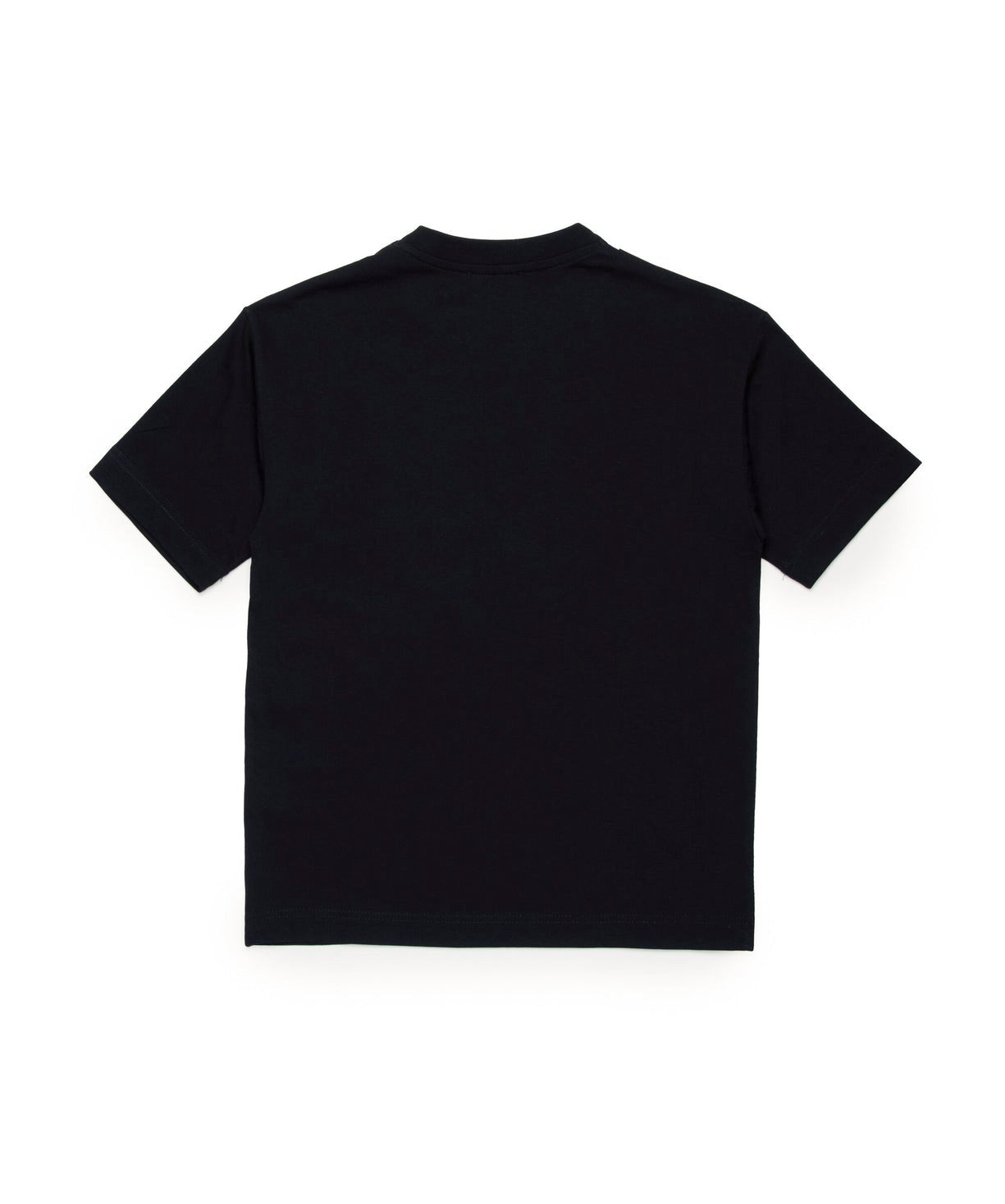 Diesel Kids T-shirt Nera/Bianca con Logo Interrupted per Bambini (retro)