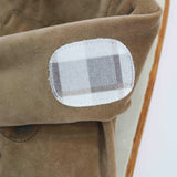 Minibanda Tutina Beige con Ricamo per Neonati