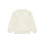 Diesel Kids Felpa Panna con Oval D per Neonati (retro)