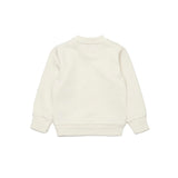 Diesel Kids Felpa Panna con Oval D per Neonati (retro)
