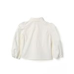 Elisabetta Franchi La Mia Bambina Camicia Panna per Neonate (retro)