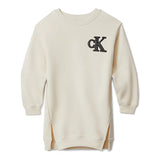 Calvin Klein Kids Abito Whitecap Gray per Bambine