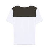 Yes London White T-Shirt with Logo and Back Applique for Kids