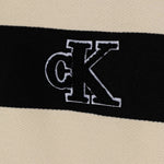 Calvin Klein Kids Felpa Con Motivo a Righe Orinzontali a Contrasto per Bambini