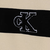 Calvin Klein Kids Felpa Con Motivo a Righe Orinzontali a Contrasto per Bambini