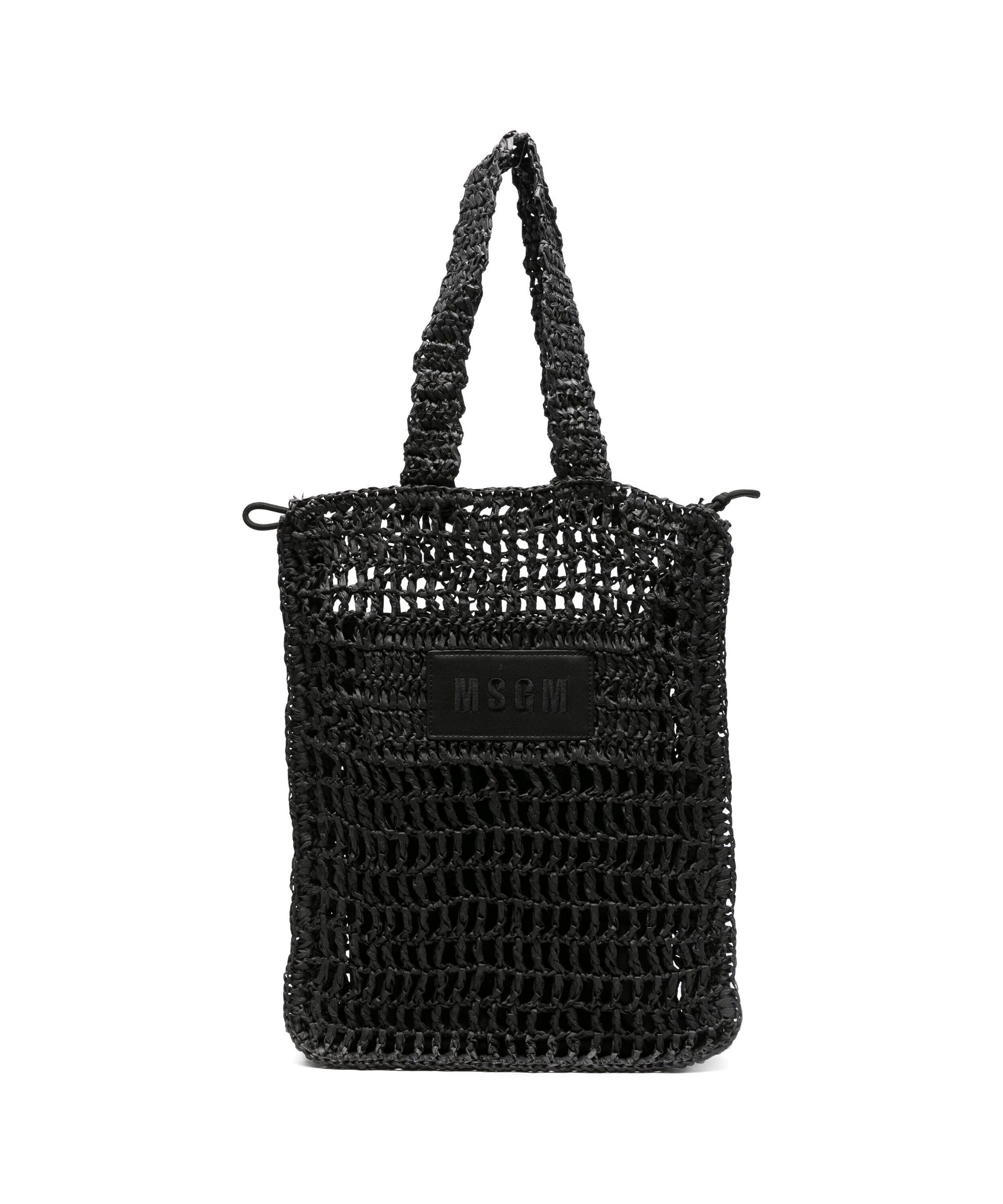 MSGM Kids Borsa a Spalla Nera Florence Kids (fronte9