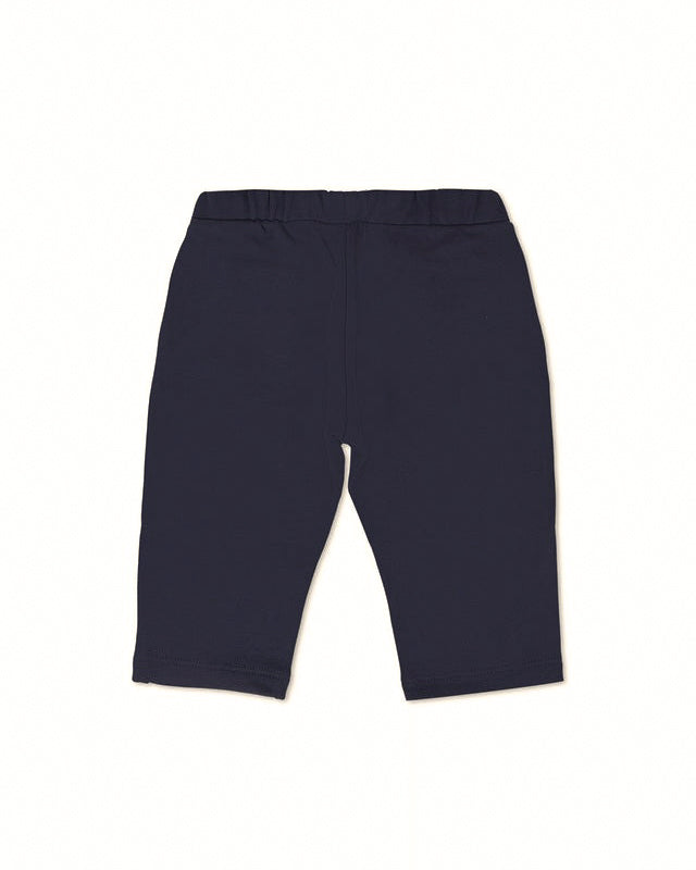 Moschino Kids Pantaloni Neri con Logo Teddy per Neonati