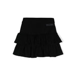 Moschino Kids Gonna con Ruches e Ricamo Logo per Bambine