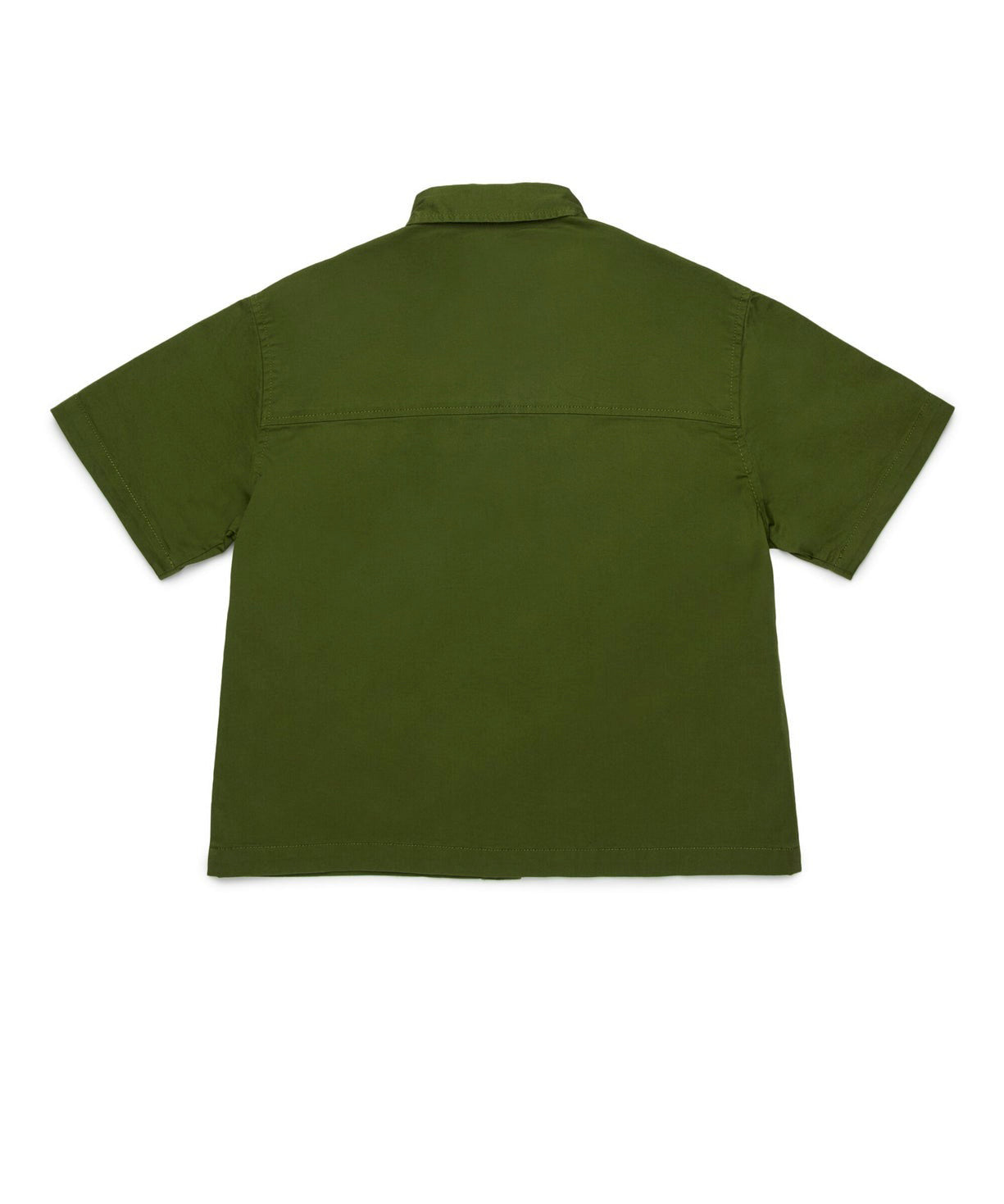 Dsquared2 Kids Camicia Verde Militare per Bambini (retro)