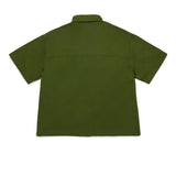 Dsquared2 Kids Camicia Verde Militare per Bambini (retro)