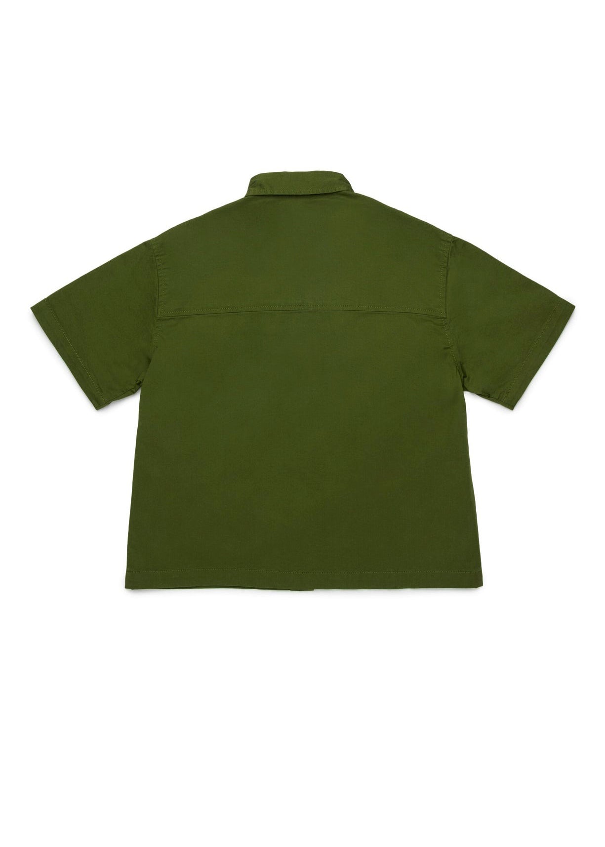 Dsquared2 Kids Camicia Verde Militare per Bambini (retro)