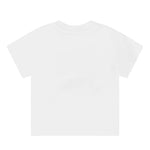 Moschino Kids T-Shirt Bianco con Logo Teddy Bear per Neonati