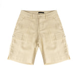 Daniele Alessandrini Kids Short Cargo Off-White per Bambini