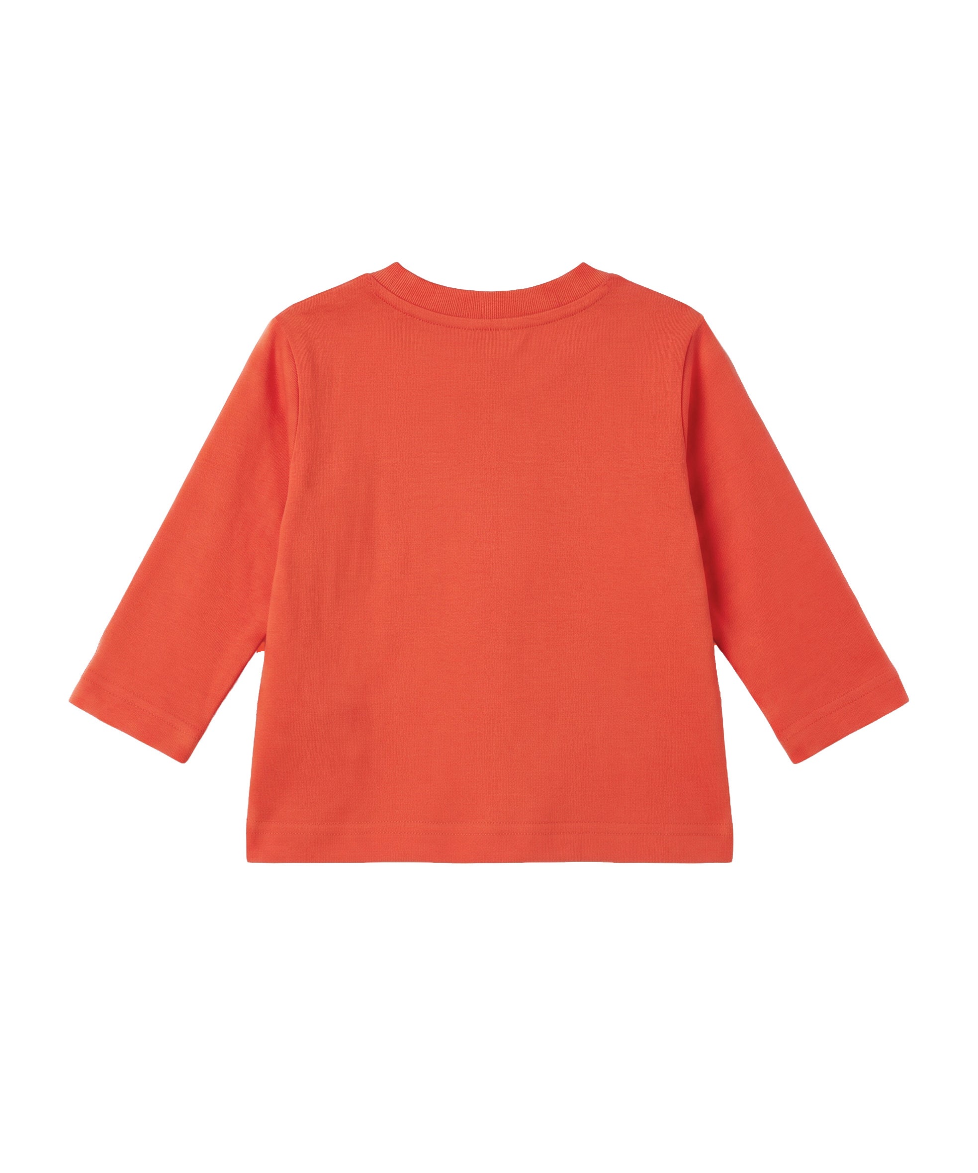 Dsquared2 Kids T-Shirt Arancione con Stampa Logo per Neonati