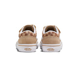 Vans Kids Old Skool V Checkerboard Marroni per Neonati (dettaglio)