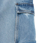 Barrow Kids Jeans Cargo Denim Chiaro per Bambini (dettagliO)