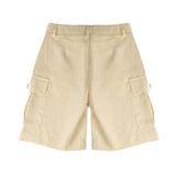 Daniele Alessandrini Kids Short Cargo Off-White per Bambini