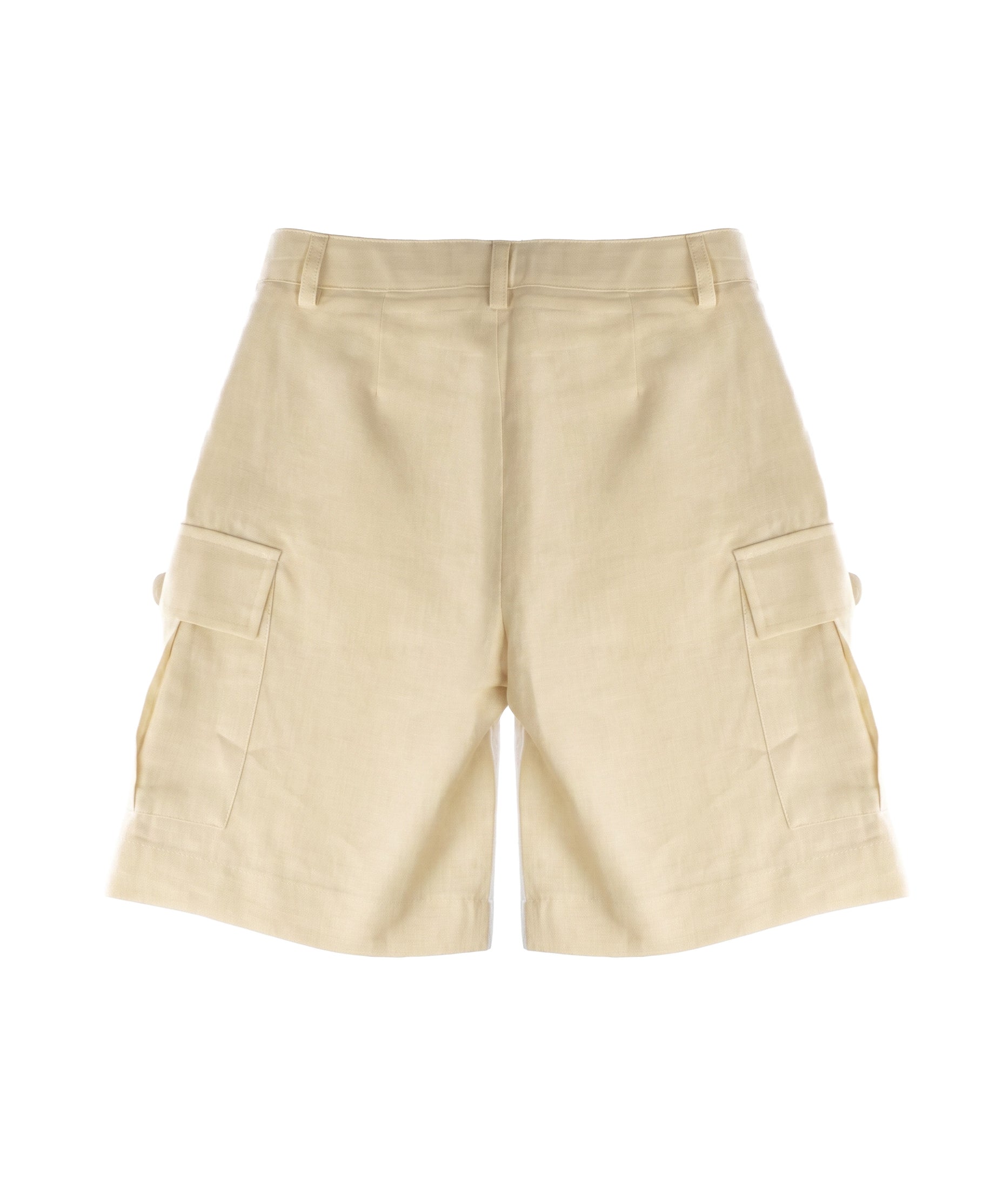 Daniele Alessandrini Kids Short Cargo Off-White per Bambini