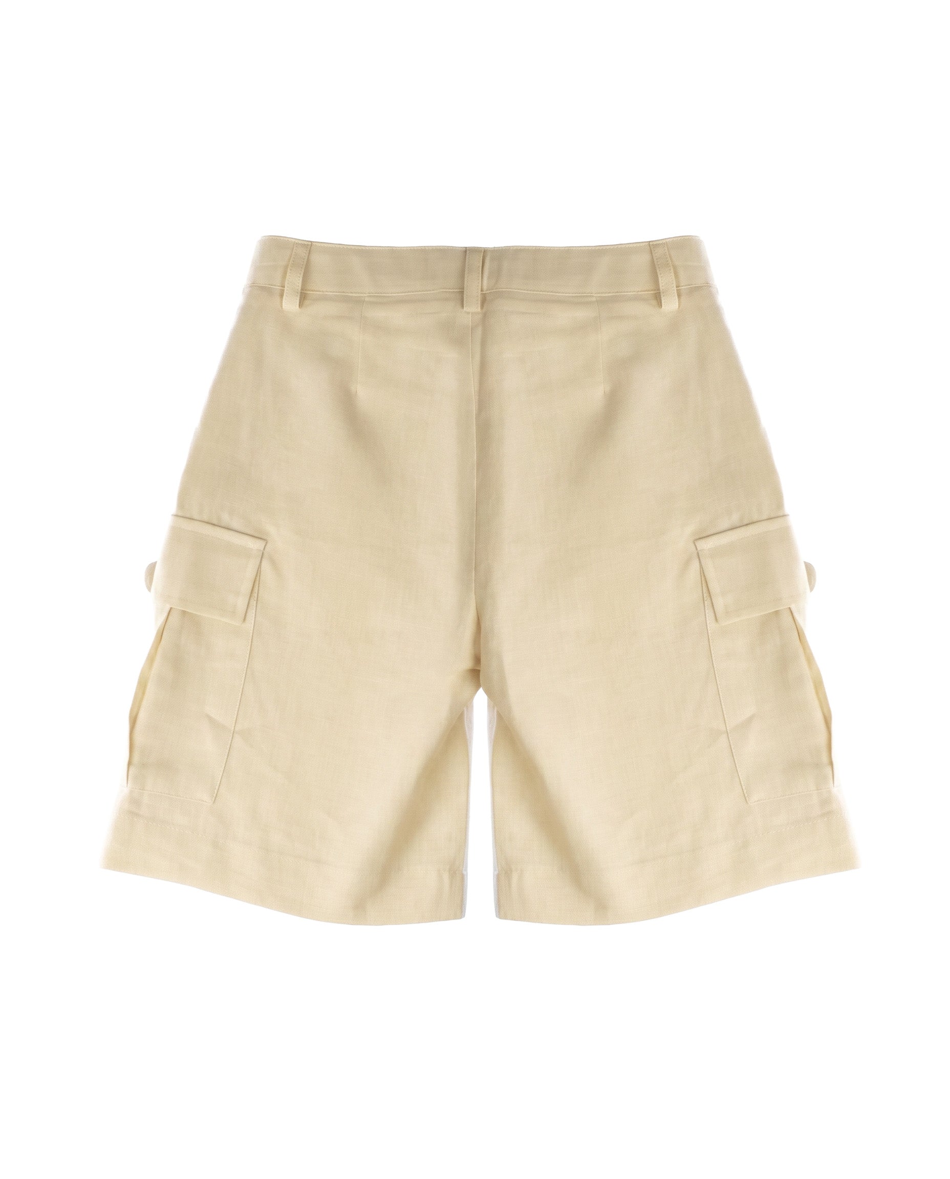 Daniele Alessandrini Kids Short Cargo Off-White per Bambini