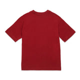 Diesel Kids T-Shirt Bordeaux con Stampa per Bambini