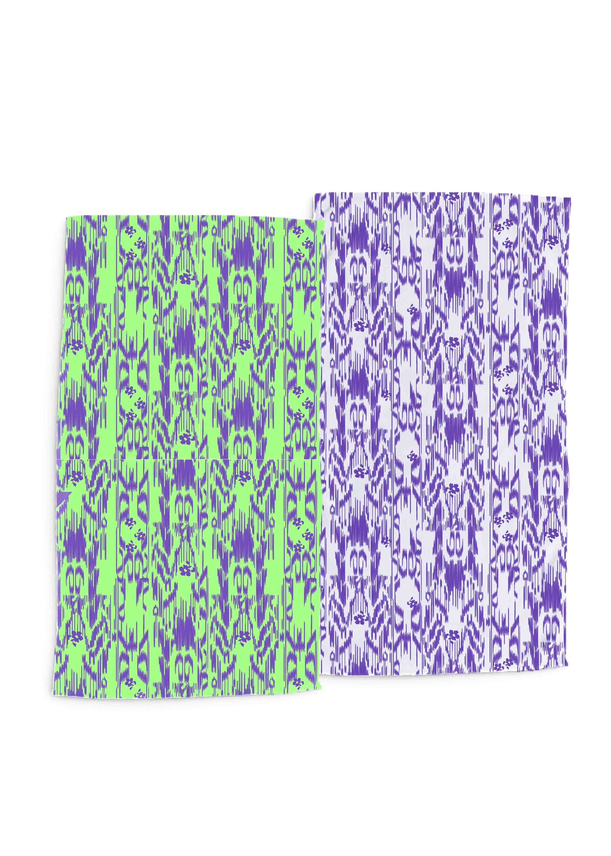 Effek Telo Mare Fantasia Verde/Viola Reversibile