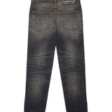 Diesel Kids Pantaloni Denim Nero con Sfumature (retro)