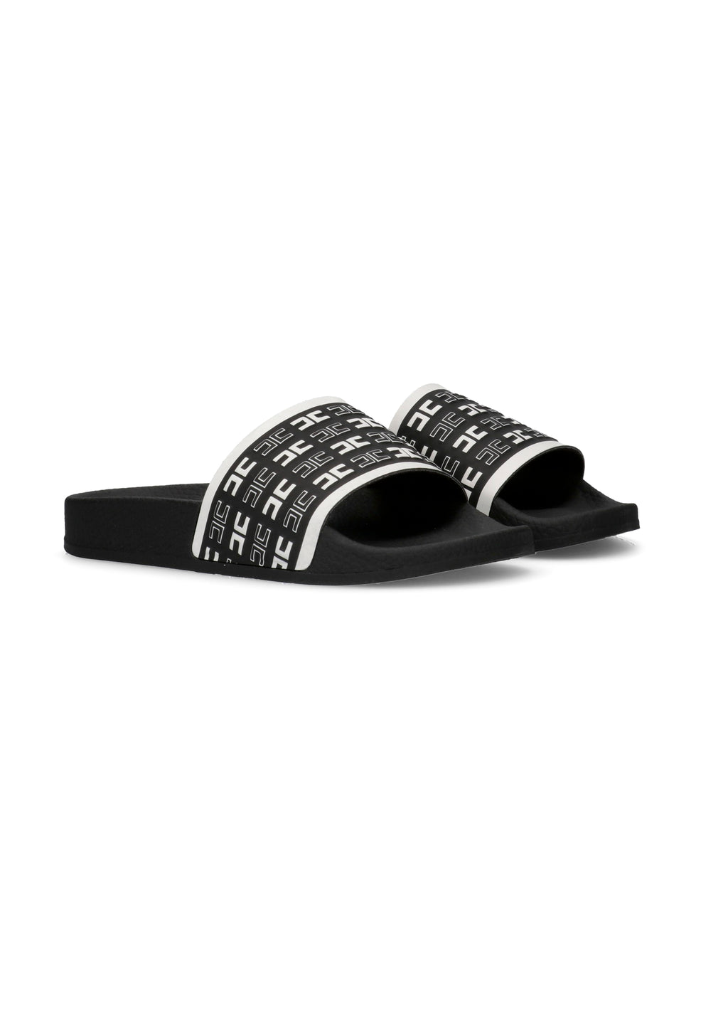 Elisabetta Franchi La Mia Bambina Ciabatta Nero/Burro per Bambine
