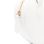 Twinset Kids Borsa Bianca a Tracolla con Logo Florence Kids (dettaglio)