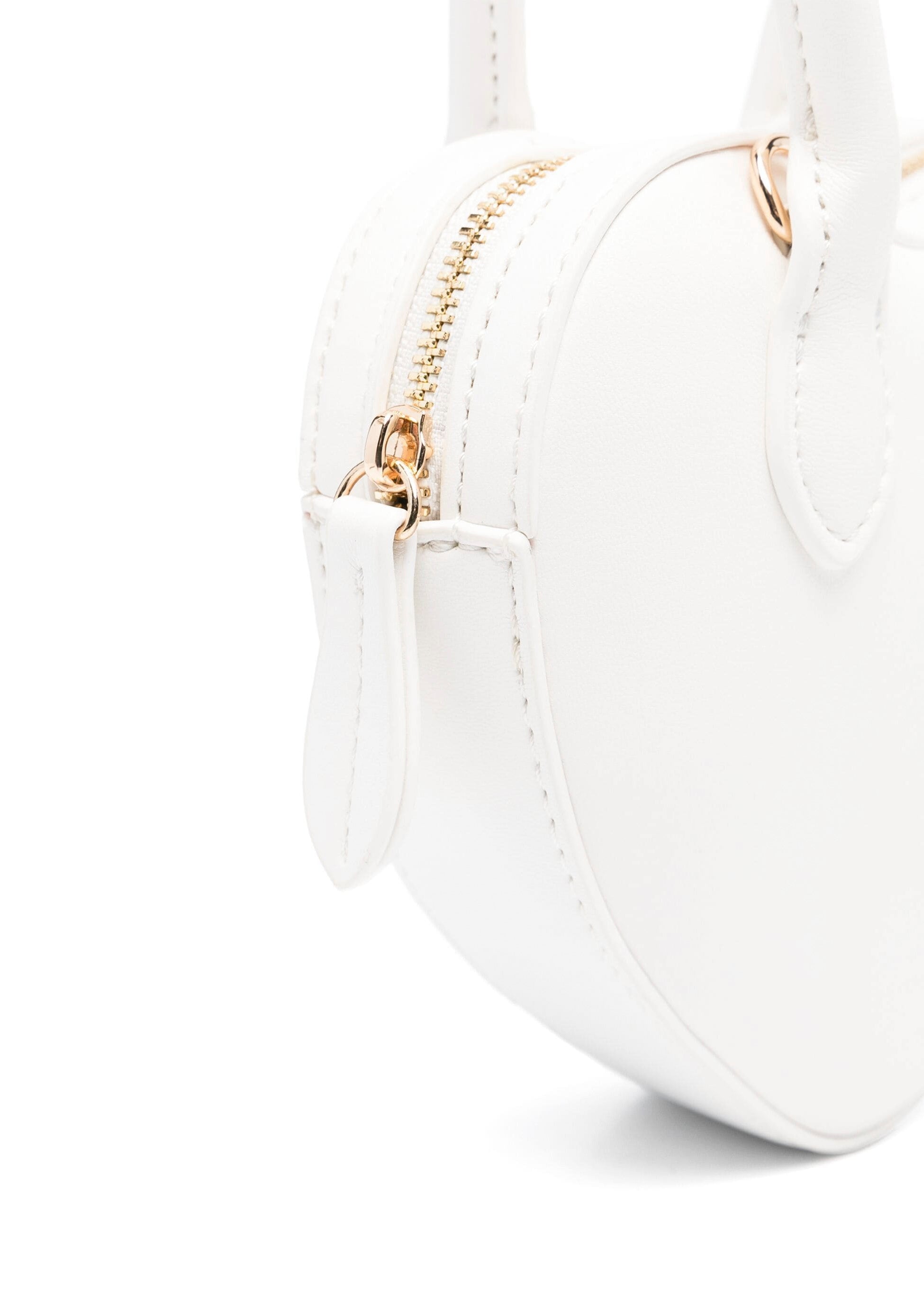 Twinset Kids Borsa Bianca a Tracolla con Logo Florence Kids (dettaglio)