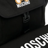 Moschino Kids Borsa Mamma Nera con Fasciatoio