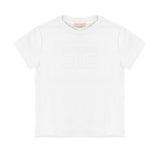 Elisabetta Franchi La Mia Bambina T-Shirt con Logo Ricamato per Neonate