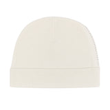 Gabriella Gucci Kids Cappello Felpa Bianco con Strass Monogram per Neonate
